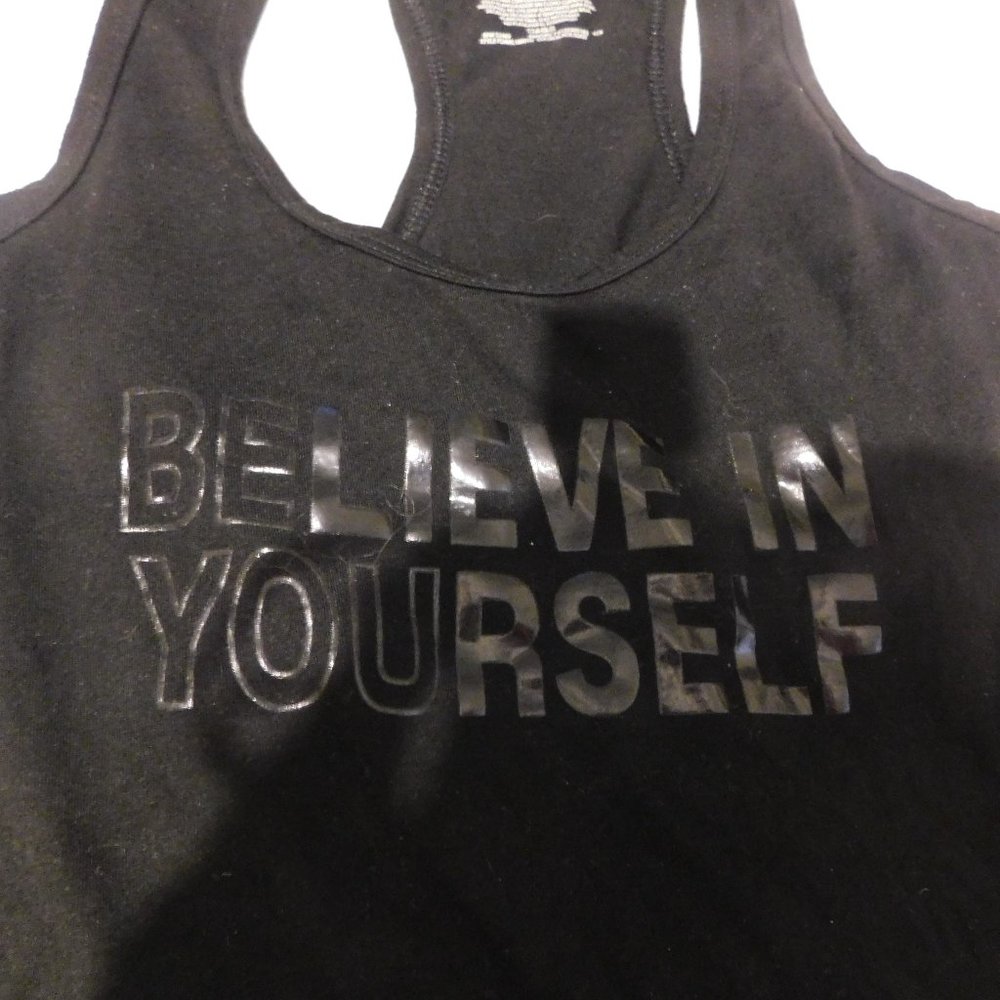 - BELIEVE IN YOURSELF TANK -